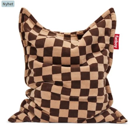 Fatboy original slim teddy sittsäck chess brown